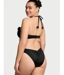 Купальник бандо Push-up Bandeu Set Black Rosette