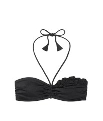 Купальник бандо Push-up Bandeu Set Black Rosette