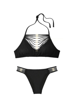 Купальник бикини хальтер Archives Swim Strappy Bandeau Top set