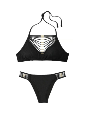 Купальник хальтер бікіні Archives Swim Strappy Bandeau Top set