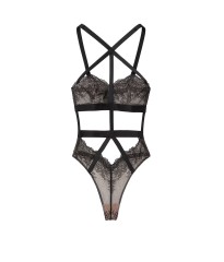 Мереживне боді Victoria's Secret Very Sexy Lace Bodysuits Snake Charmer Teddy