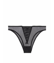 Трусики бразиліани Victoria's Secret Dream Angels Black Thulle Brazilian panty