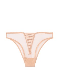 Трусики бразиліани Victoria's Secret Dream Angels Thulle Brazilian panty Evening Blush