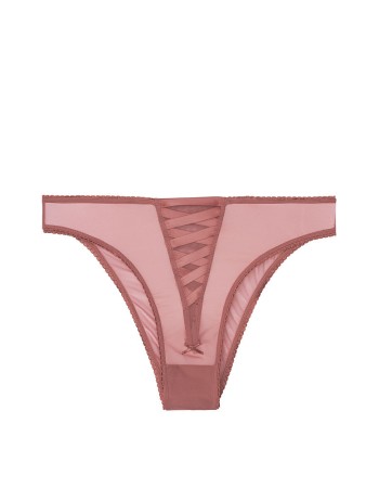 Трусики бразиліани Victoria's Secret Dream Angels Thulle Brazilian panty Vintage Rose