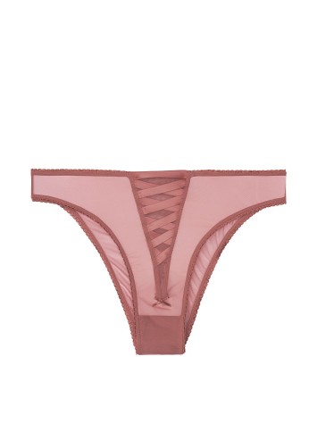 Трусики бразиліани Victoria's Secret Dream Angels Thulle Brazilian panty Vintage Rose