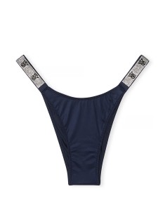 Трусики Shine Strap Brazilian Panty Noir Navy