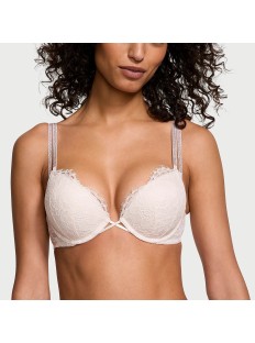 Комплект білизни Bombshell Add-2-Cups Double Shine Strap Lace Bra Coconut White set