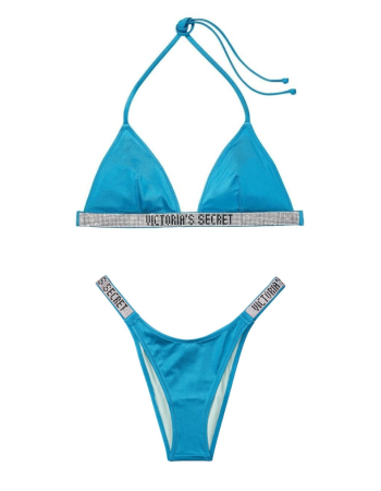 Купальник Shine Strap Triangle Bikini Set Cosmo