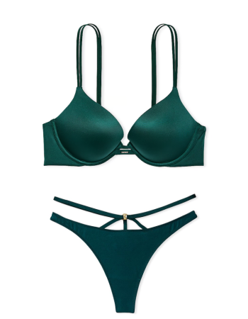 Комплект белья Smooth Push-Up Bra Set Green Mystique