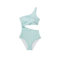 Купальник Victoria's Secret Cutout Swimsuit Green Shell