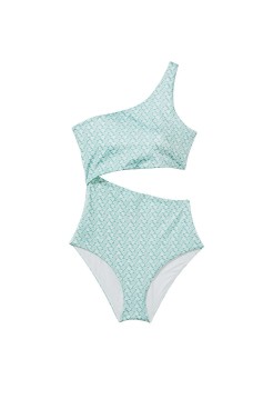 Купальник Victoria's Secret Cutout Swimsuit Green Shell