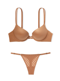 Комплект белья Smooth Push-Up Bra Set Toffee