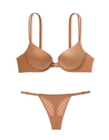 Комплект білизни Smooth Push-Up Bra Set Toffee