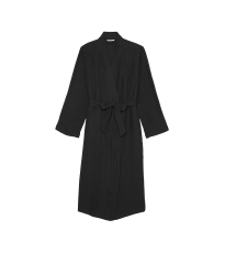 Халат Cotton Gauze Spa Robe Black