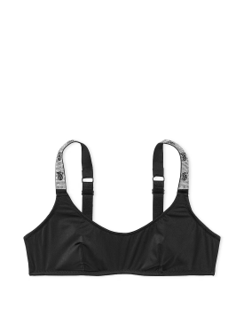 Бюстгальтер Shine Strap Scoop Bralette Black