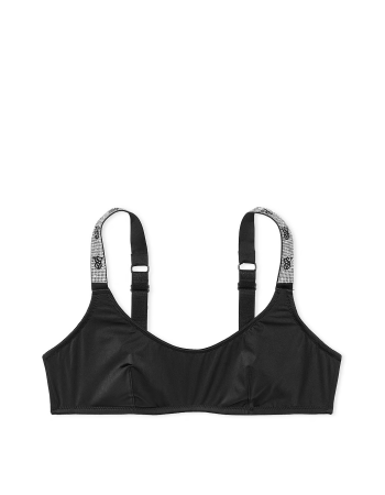 Бюстгальтер Shine Strap Scoop Bralette Black