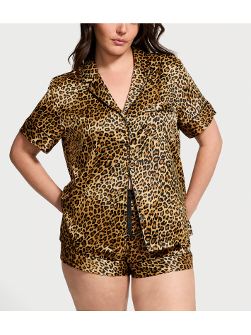 Пижама Satin Short Pajama Set New Glam Leo