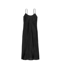 Пеньюар Organza Midi Slip Dress Black