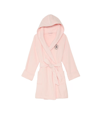 Халат Terry Hooded Short Robe Pink