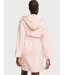 Халат Terry Hooded Short Robe Pink