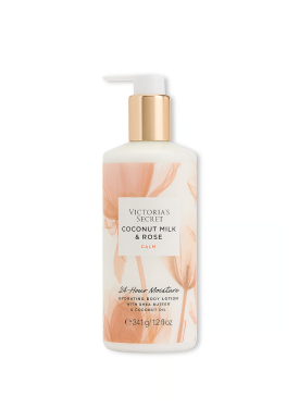 Лосьйон Natural Beauty Hydrating Body Lotion Coconut Milk & Rose CALM 341g