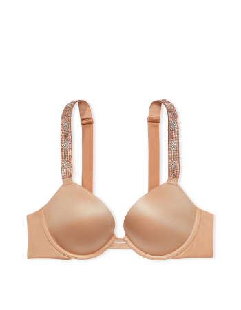 Бюстгальтер Shine Strap Push-Up Bra Praline