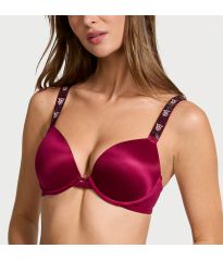 Комплект білизни Shine Strap Push-Up Bra Set Campari Red