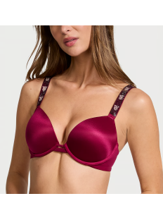 Комплект білизни Shine Strap Push-Up Bra Set Campari Red