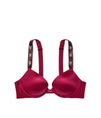 Комплект білизни Shine Strap Push-Up Bra Set Campari Red