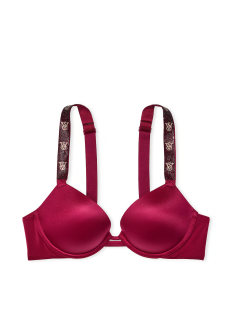 Бюстгальтер Shine Strap Push-Up Bra Campari Red