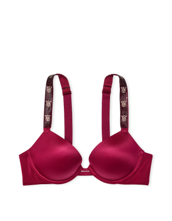 Бюстгальтер Shine Strap Push-Up Bra Campari Red