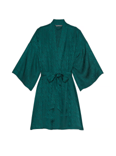 Сатиновый халат The Tour '23 Icon Satin Robe Green