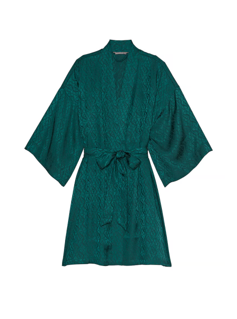 Сатиновый халат The Tour '23 Icon Satin Robe Green