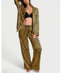 Піжама Satin Long Pajama Set New Glam Leo