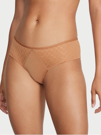 Трусики Icon Lace Cheeky Panty Toffee