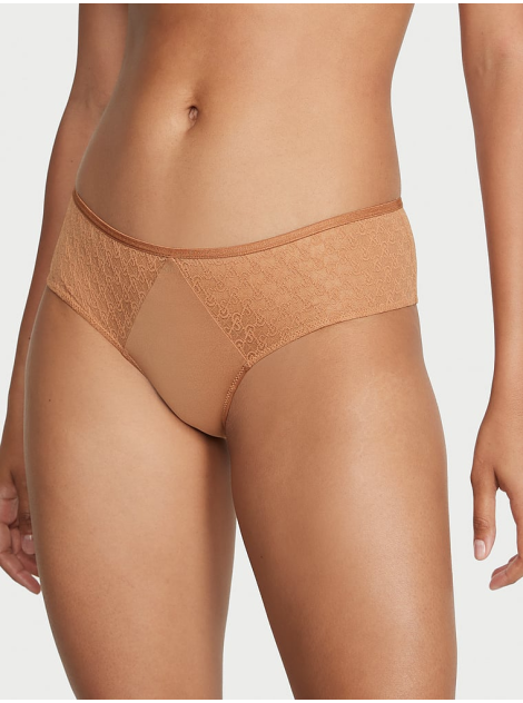 Трусики Icon Lace Cheeky Panty Toffee