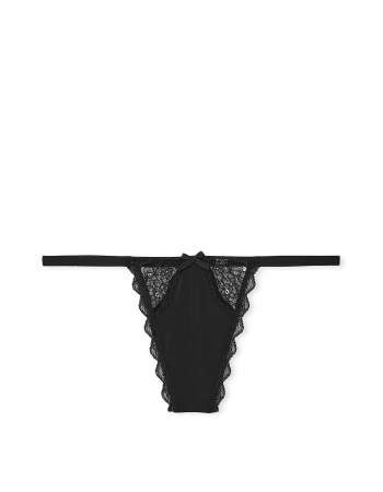 Трусики Smooth Adjustable Thong Panty Black