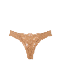 Трусики Dream Angels Lace Thong Panty Toffee