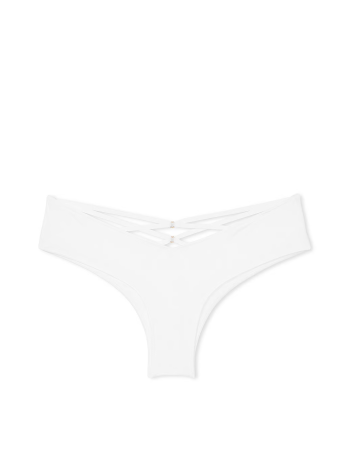 Трусики Strappy Back High-Leg Cheeky Panty White