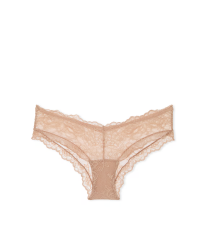 Трусики Rose Lace High-Leg Cheeky Panty Praline