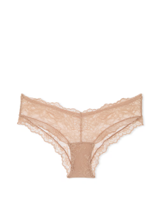 Трусики Rose Lace High-Leg Cheeky Panty Praline