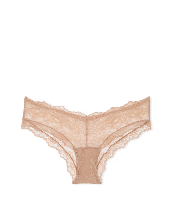 Трусики Rose Lace High-Leg Cheeky Panty Praline