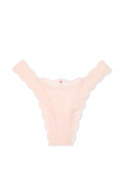 Трусики Lace Brazilian Panty Purest Pink