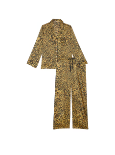 Піжама Satin Long Pajama Set New Glam Leo