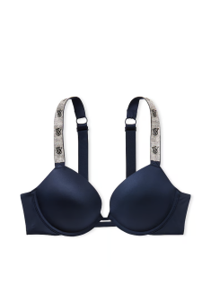 Бюстгальтер Shine Strap Push-Up Bra Noir Navy