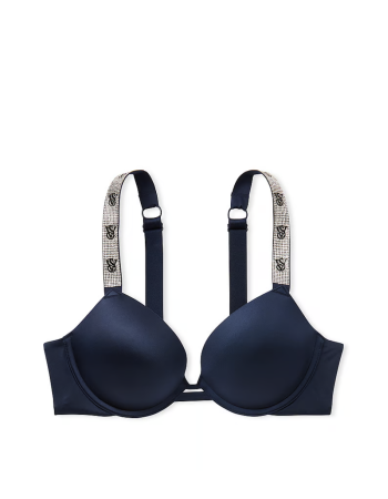 Бюстгальтер Shine Strap Push-Up Bra Noir Navy