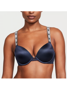 Бюстгальтер Shine Strap Push-Up Bra Noir Navy