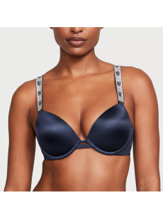 Бюстгальтер Shine Strap Push-Up Bra Noir Navy