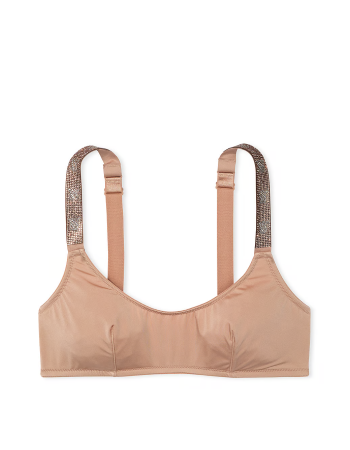 Бюстгальтер Shine Strap Scoop Bralette Praline