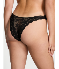 Трусики Lace Brazilian Panty Black